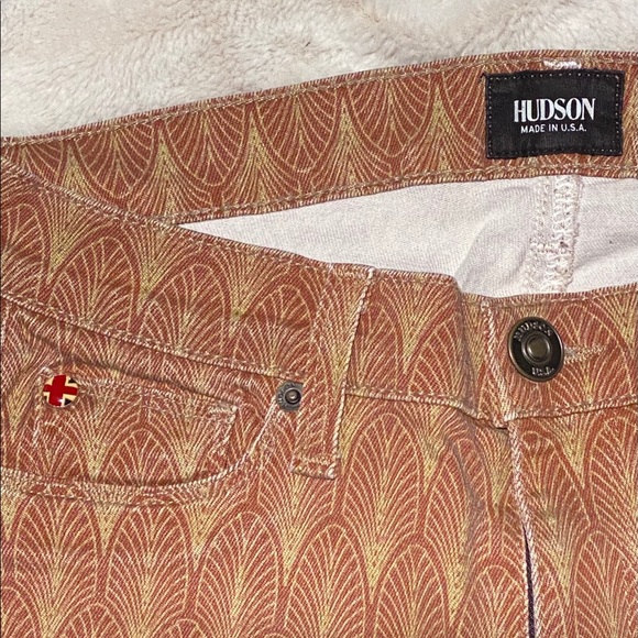 Hudson Nico Super Skinny Nouveau Art Deco Size 27 - Picture 5 of 7